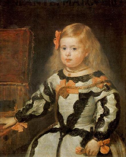 Diego Velazquez Retrato de la infanta Margarita oil painting image